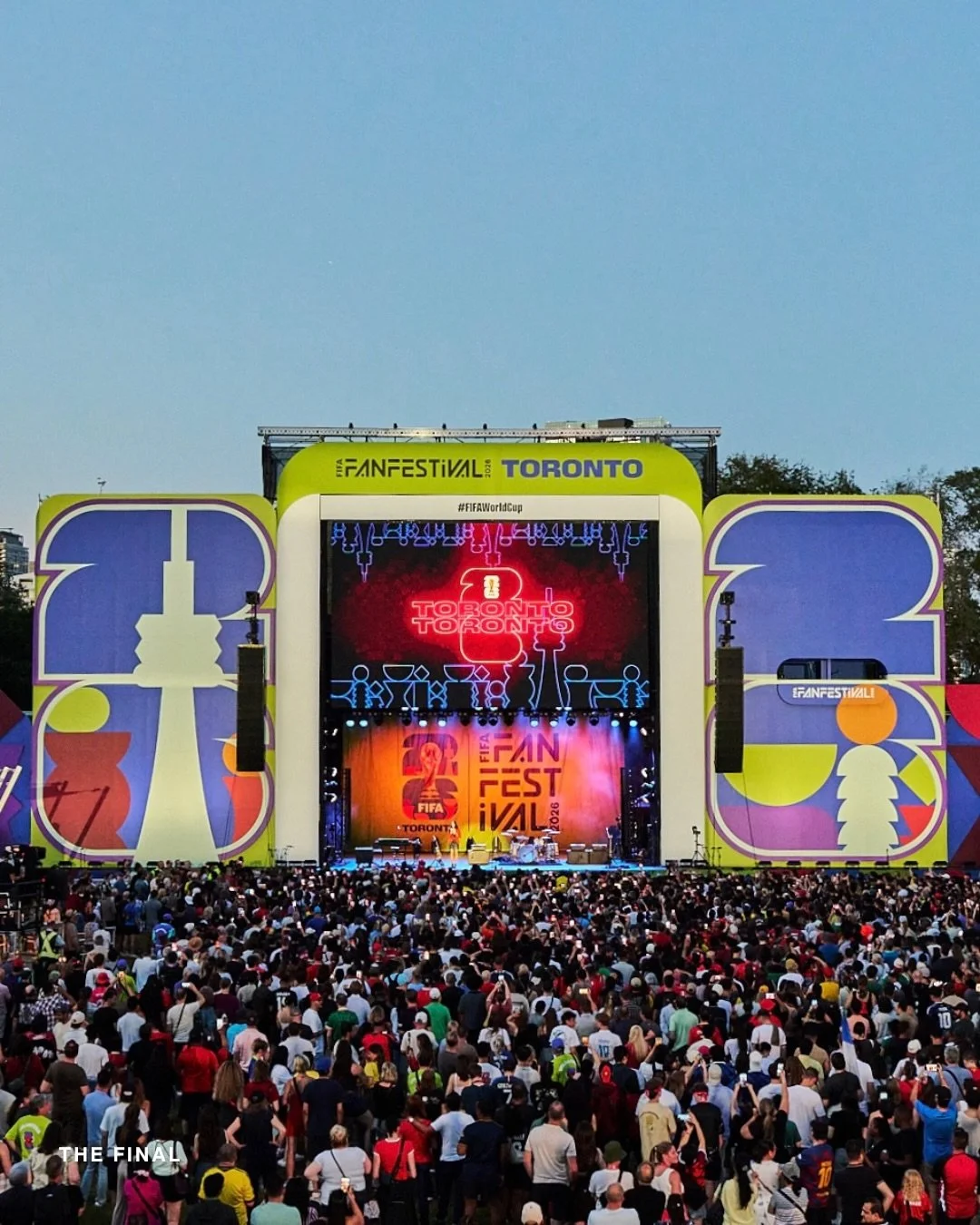 From the ground up for FIFA Fan Festival&trade; Toronto ⚽️

One week officially wrapped and we&rsquo;re just getting started &ndash; stay tuned for more artists, more games, more surprises, + more of Canada showing UP on Toronto soil.

#WeAre26 #FIFA