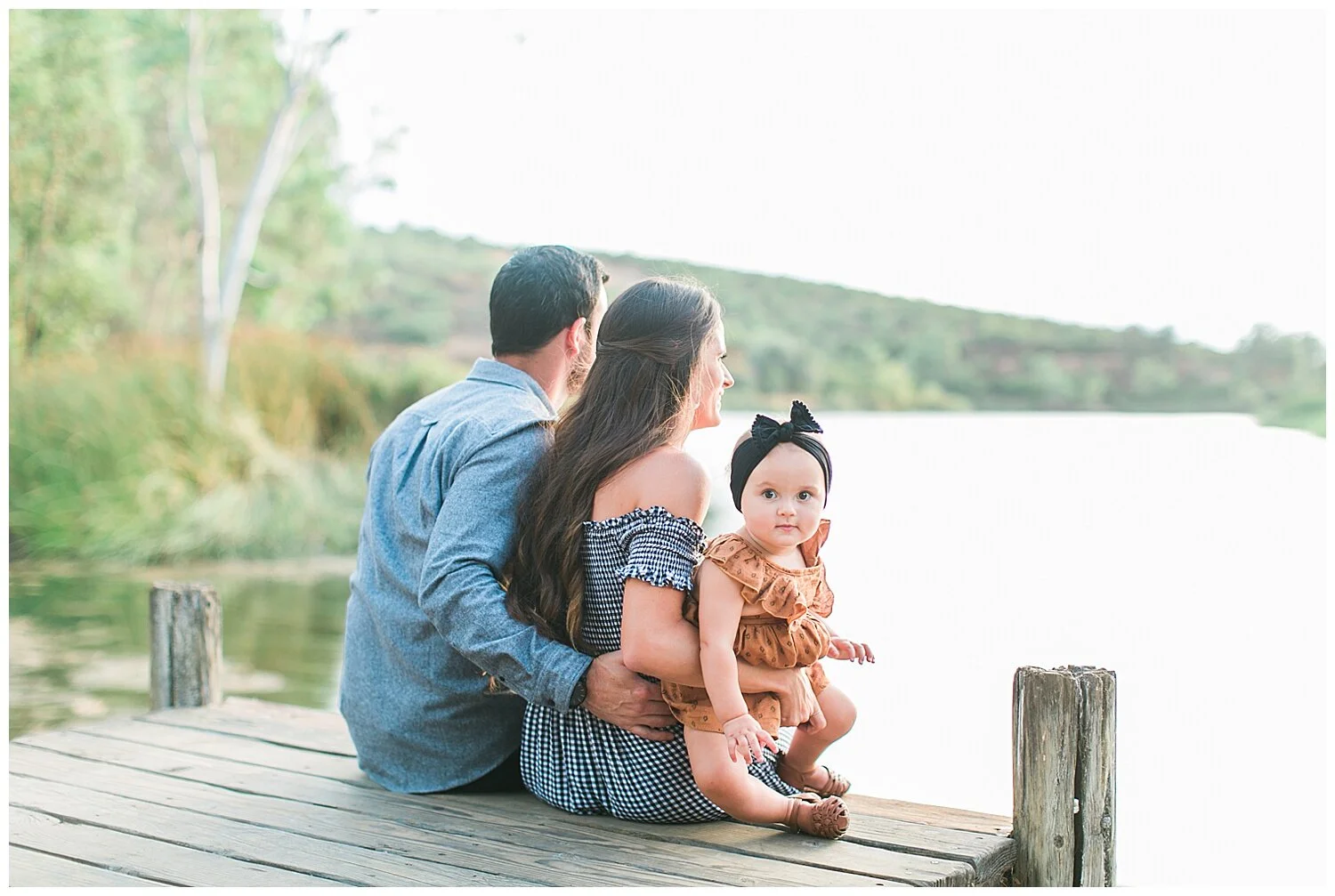 The Shore Family Portraits at Lake Jennings