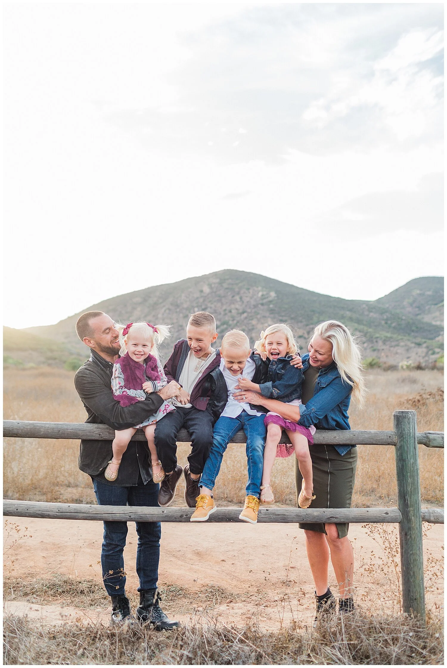 The Metcalfe Family Portraits at Mission Trails