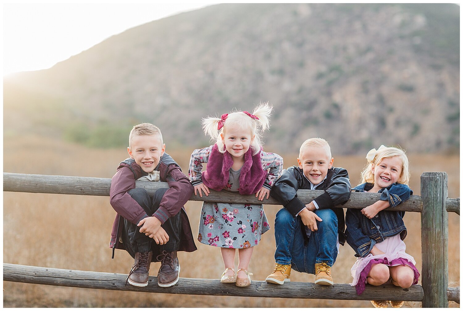 The Metcalfe Family Portraits at Mission Trails