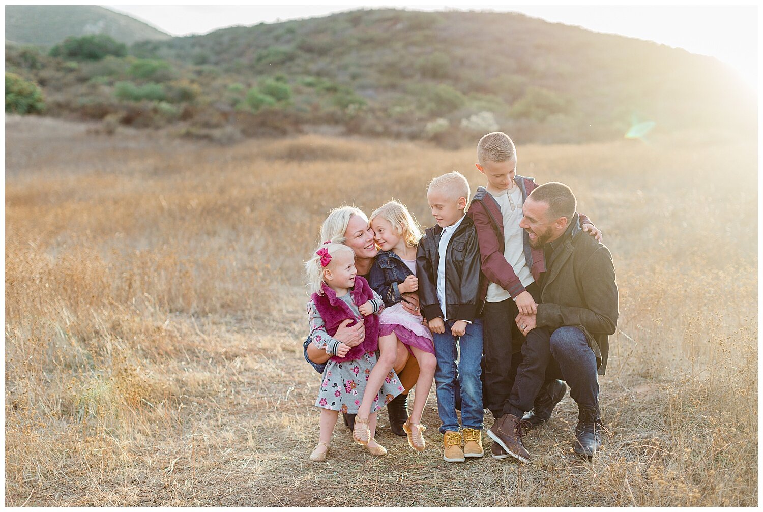 The Metcalfe Family Portraits at Mission Trails