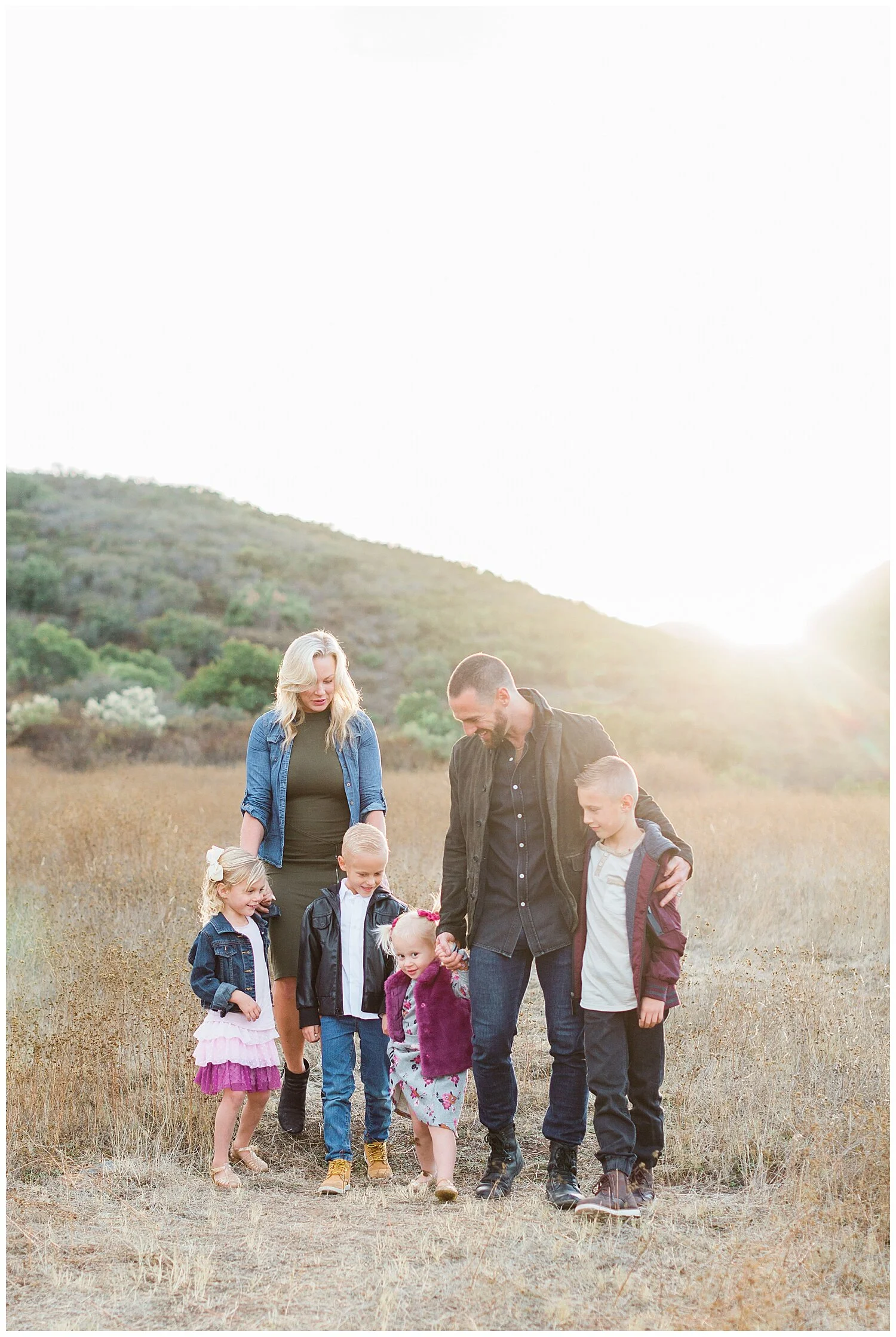 The Metcalfe Family Portraits at Mission Trails