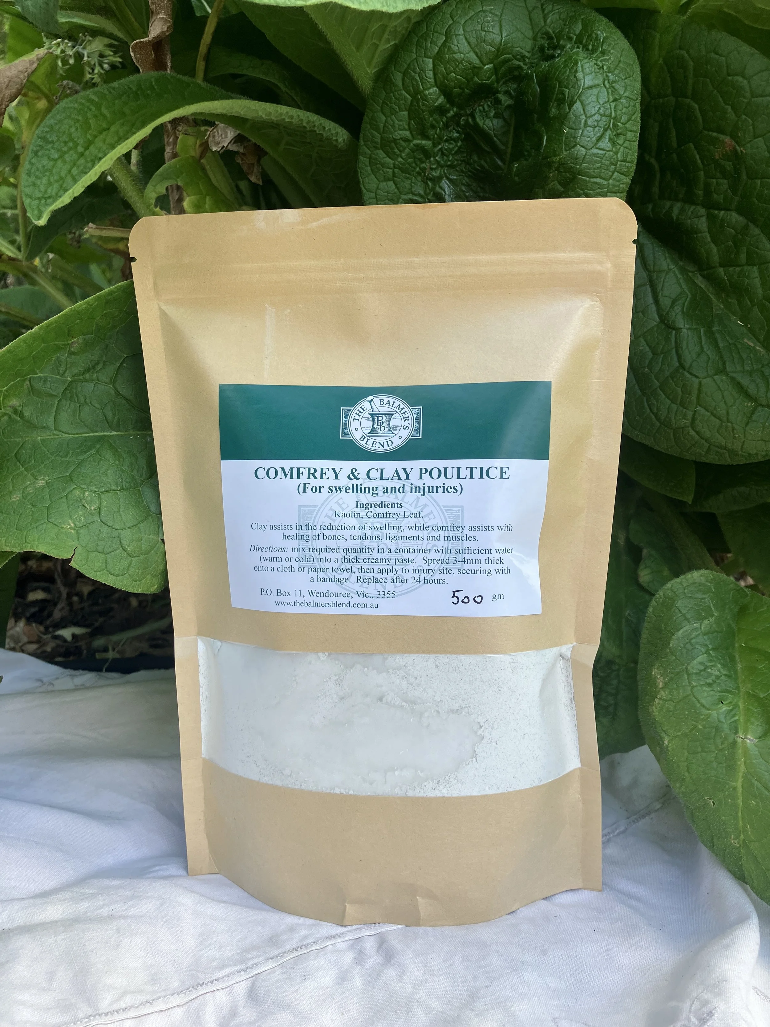 Comfrey & Clay Poultice Powder