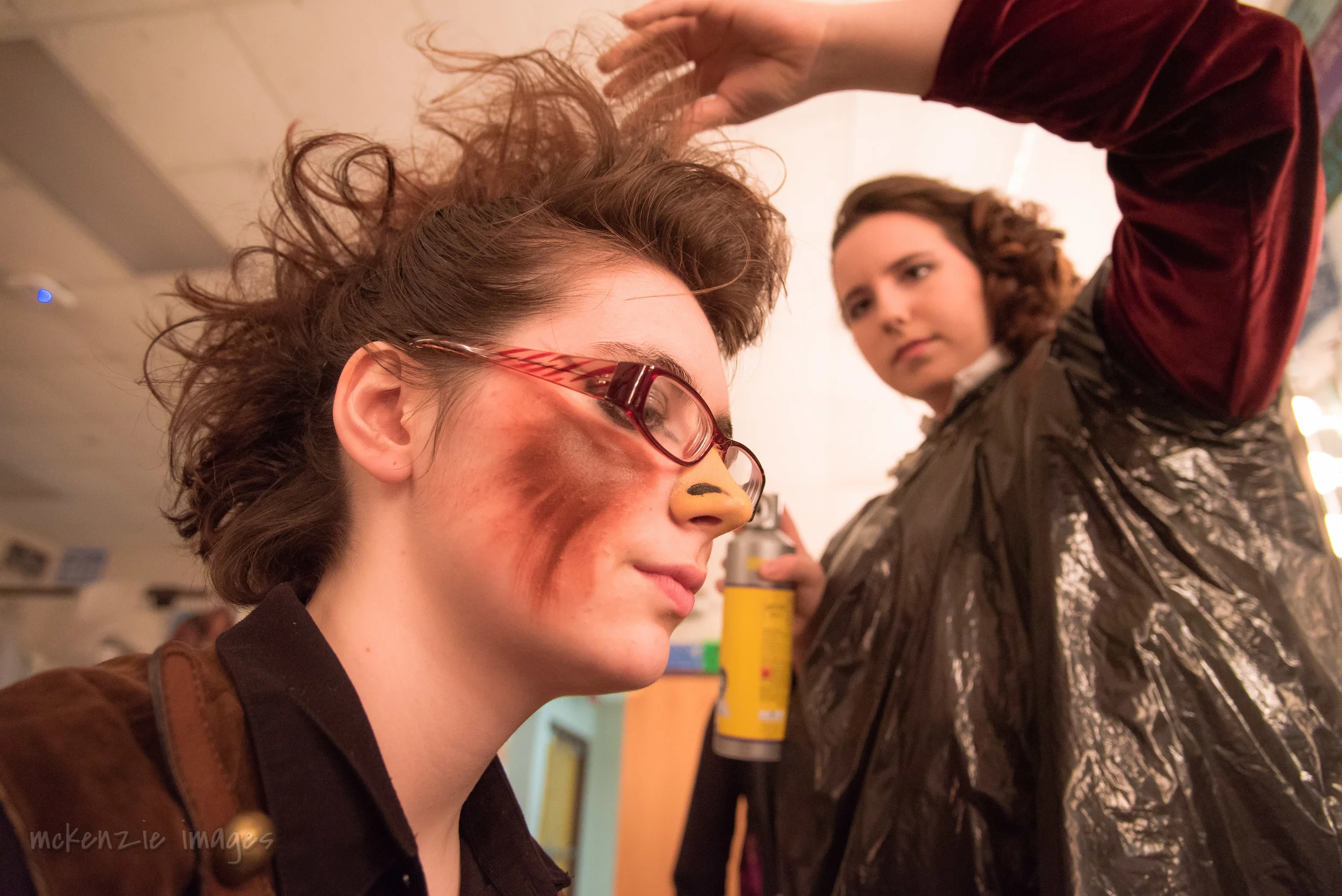 behind the scenes