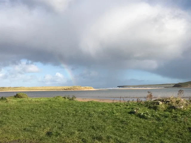 had to add another image - rainbow appeared while painting