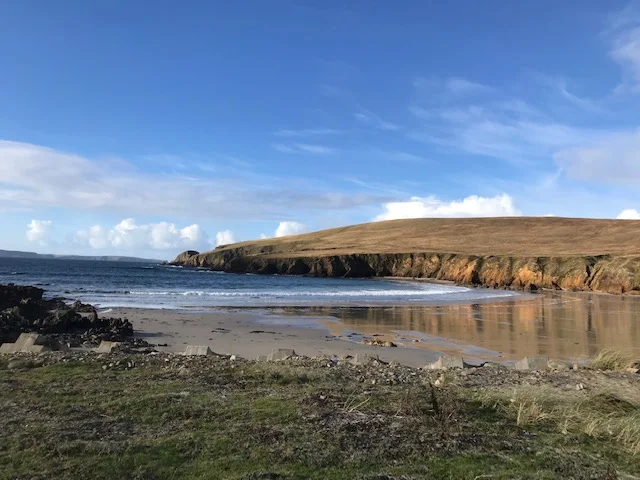 Other side of road at Broadhaven Bay