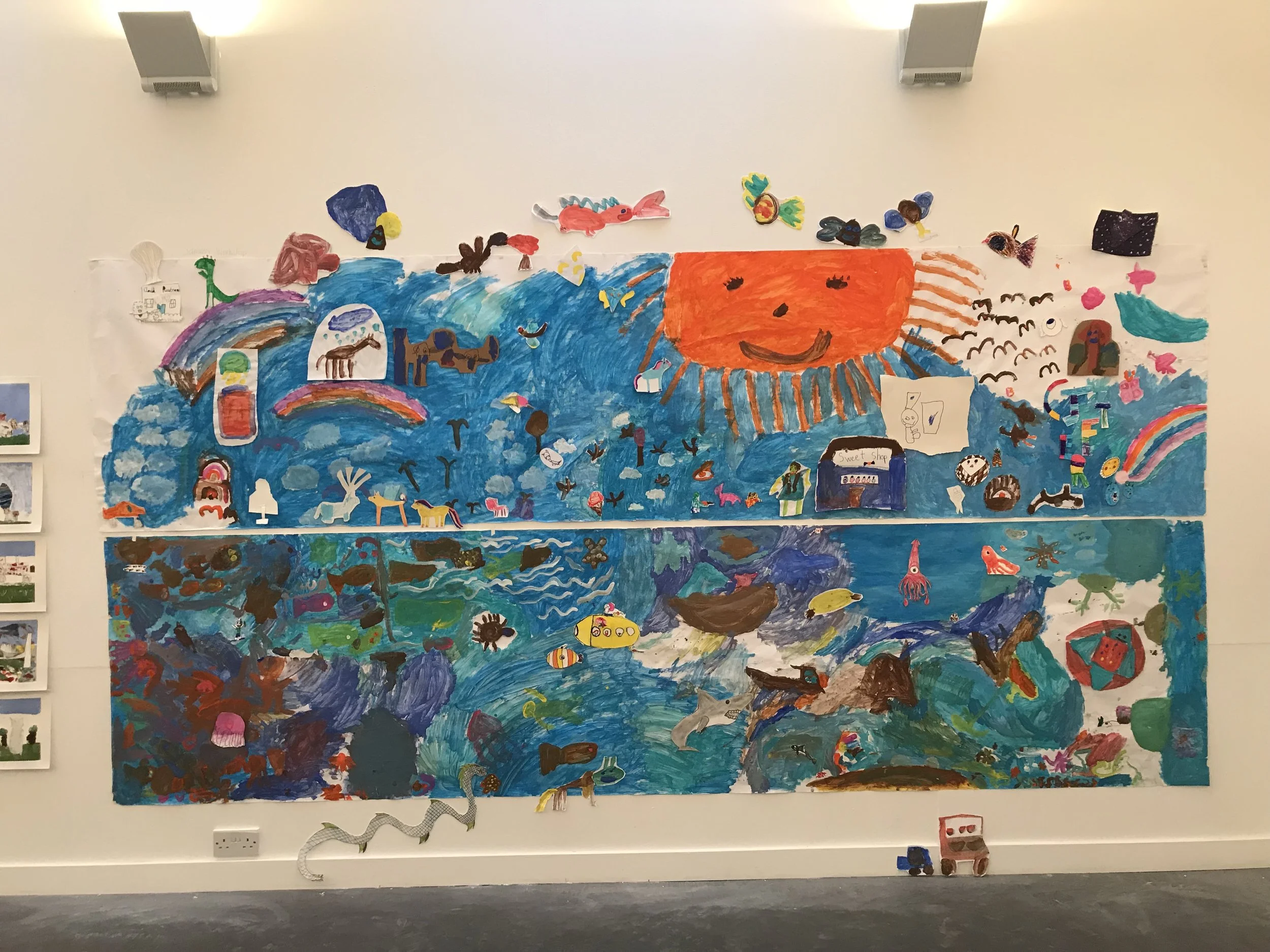 One classroom’s collaborative work