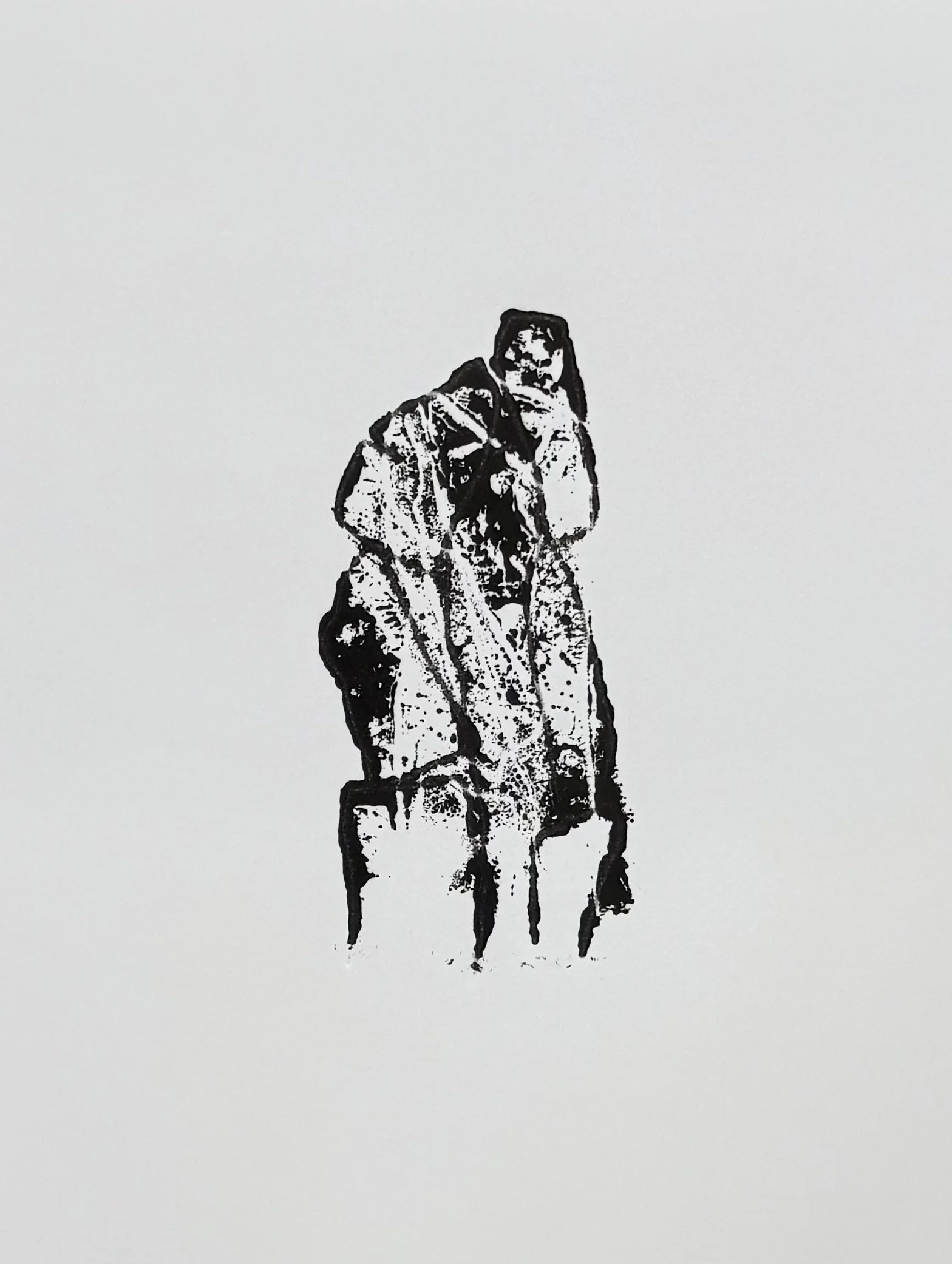 Burren 27 / dry transfer on paper /
8 x 6 paper size