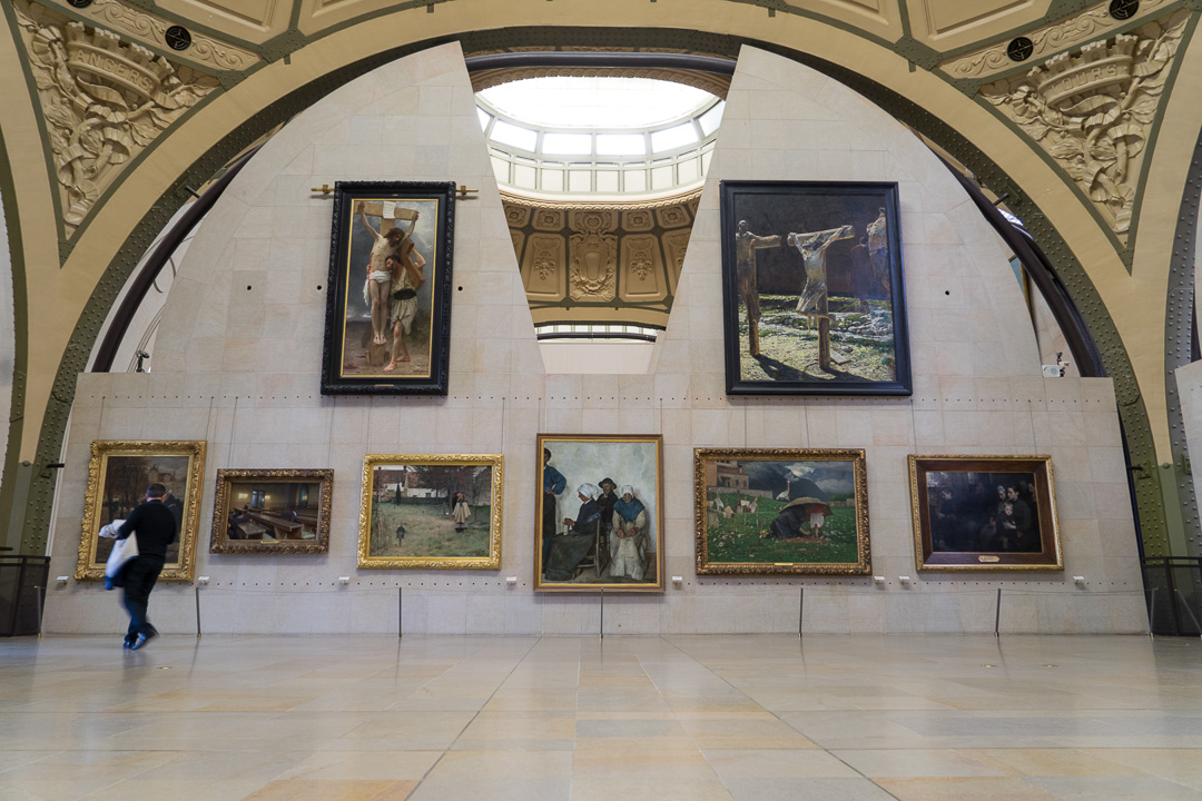 The Musée d'Orsay was originally a railway station. The French government transformed the buiding in 1977 to a museum. Inaugurated in 1986, it harbors paintings, sculptures, decorative arts, photography and drawings. The museum presents in all its diversity, the evolution of the western world art from 1848 to 1914 with masterpieces of Cezanne, Bazille, Rodin, Van Gogh, Monet and many more.