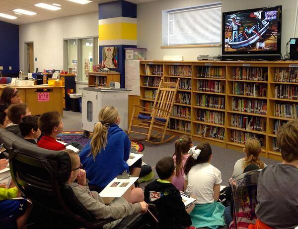 Lewisville 3rd Graders compose poetry based on collection works © 2014
