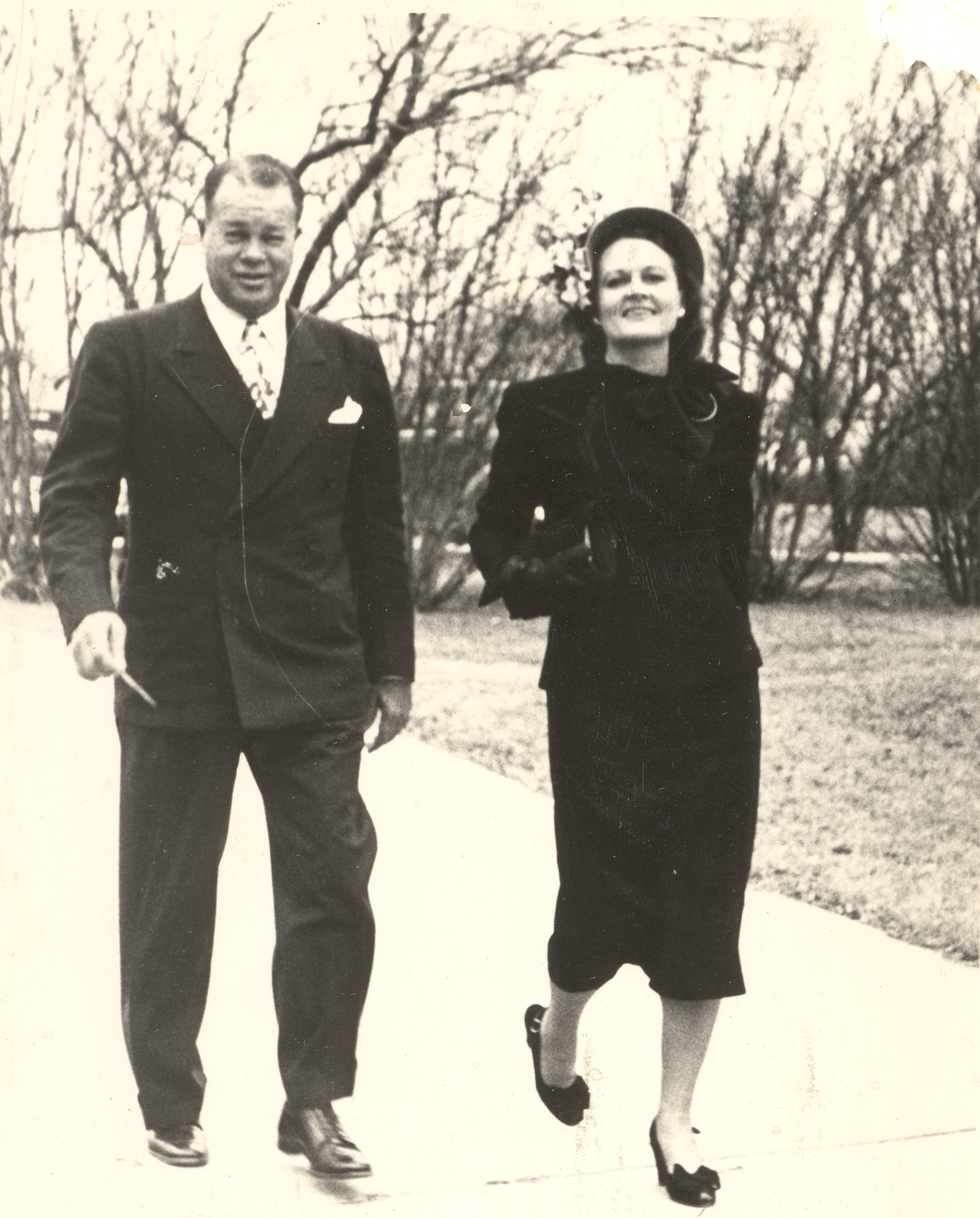 William Reilly Nail, Sr. (1903-1958) and wife Wyldon Burgess Nail (1907-1986) in Fort Worth, ca 1950s