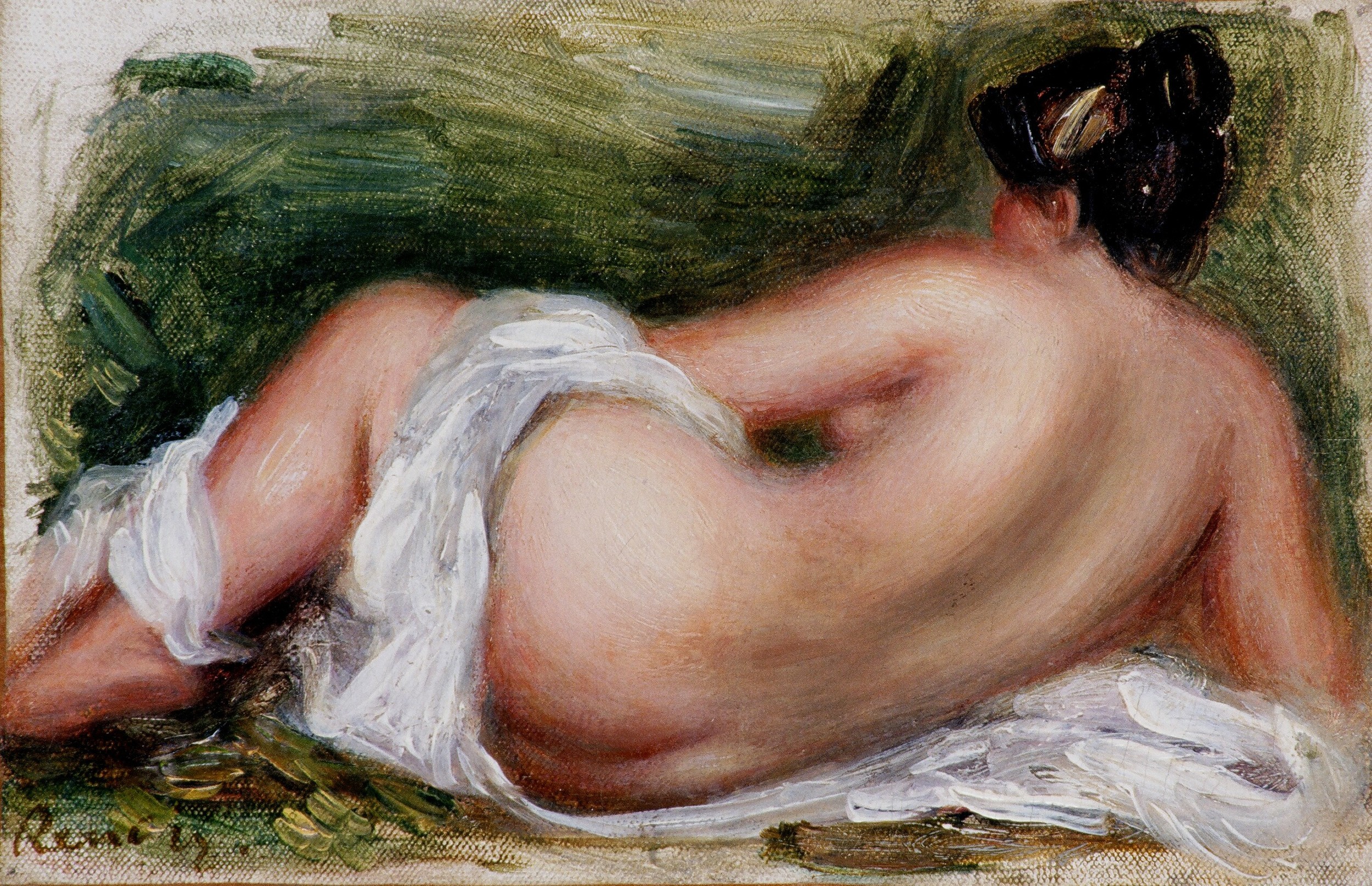 Nu Couché, vu de dos (Reclining Nude from Back), c. 1893