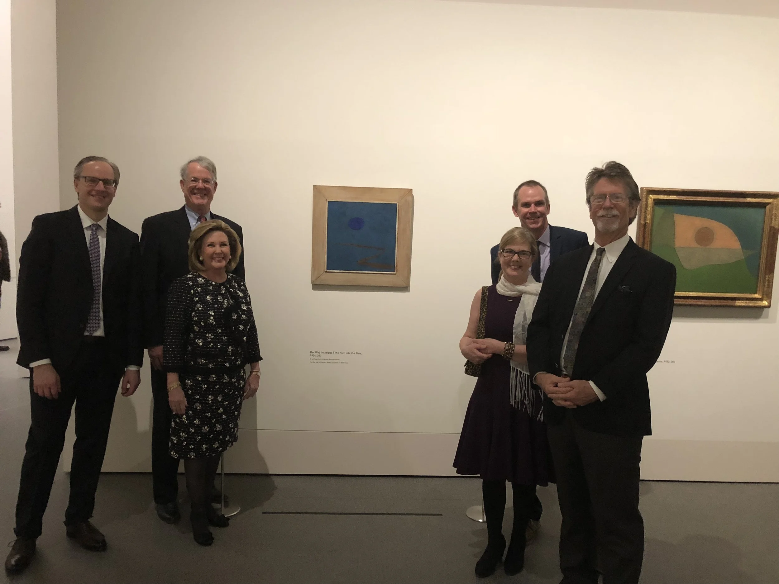 OJAC Staff and Board Members attended the opening reception of Paul Klee: Construction of Mystery. This exhibition will be on view at the Pinakothek de Moderne from March 1, 2018 - June 6, 2018. 