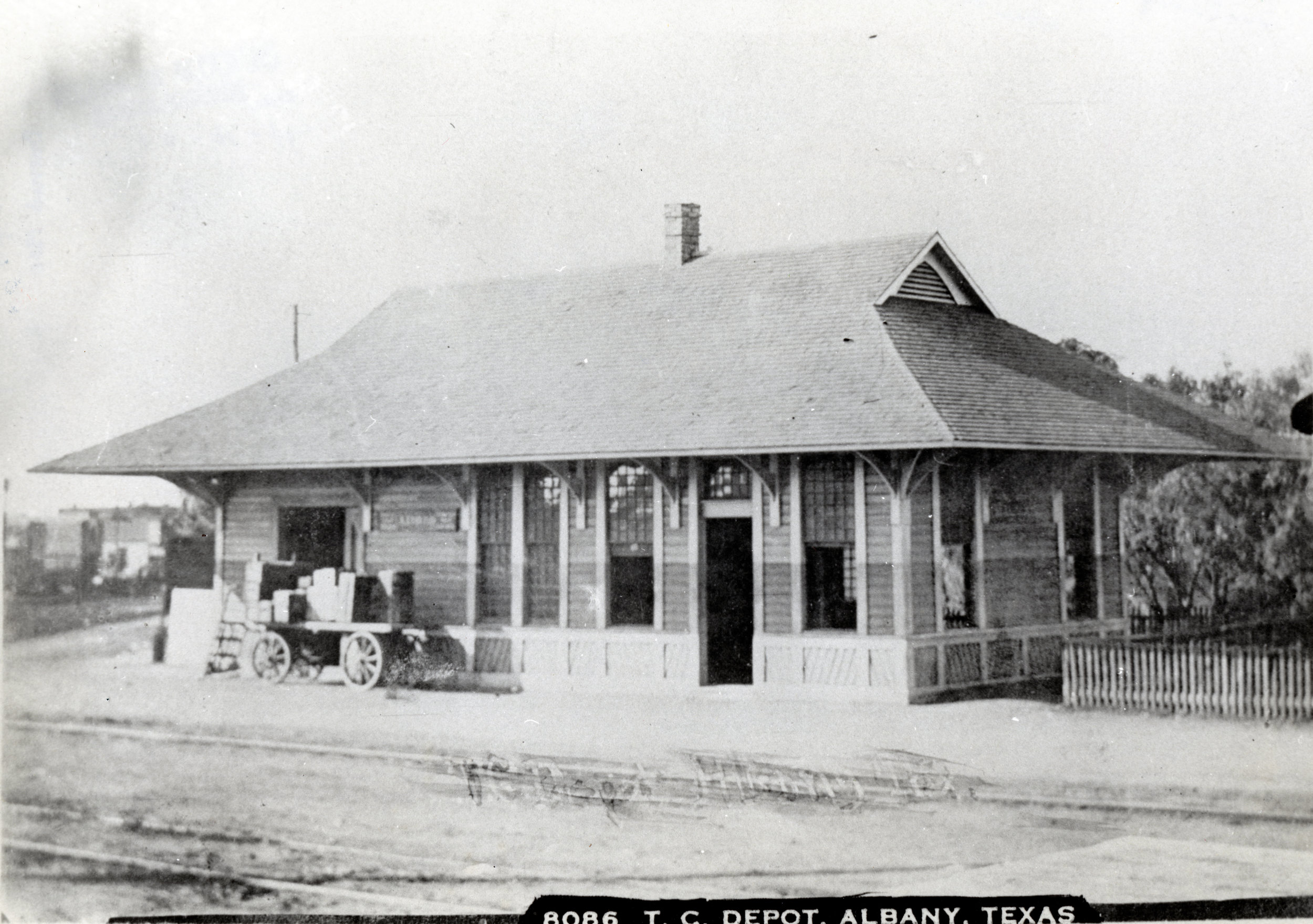 Texas Central Depot in Albany TX, Undated.jpg