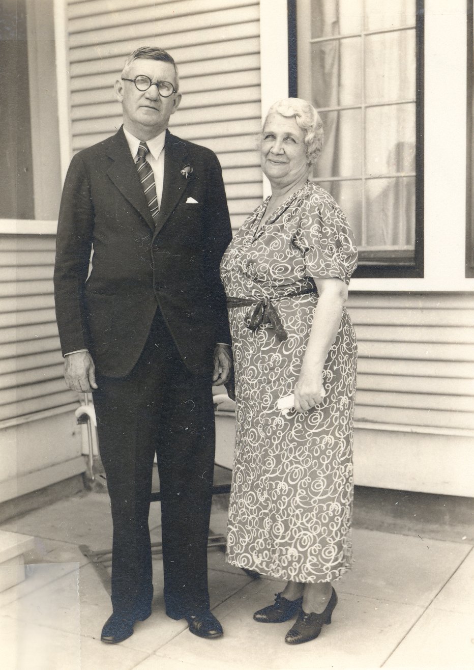 William G. Webb, Sr. with wife May Vernon (Bartholomew) Webb