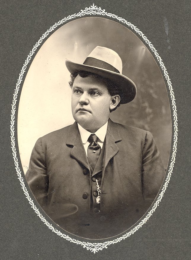 Young Sam Webb, ca 1900