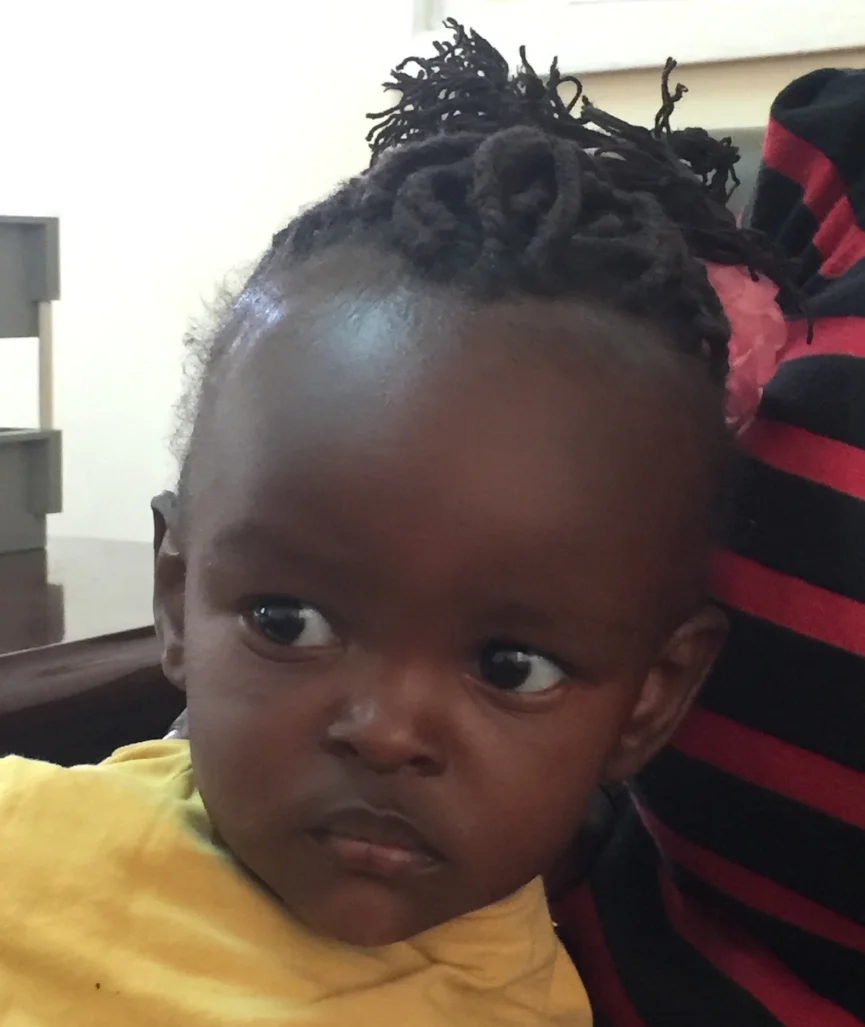 A beautiful patient at the clinic