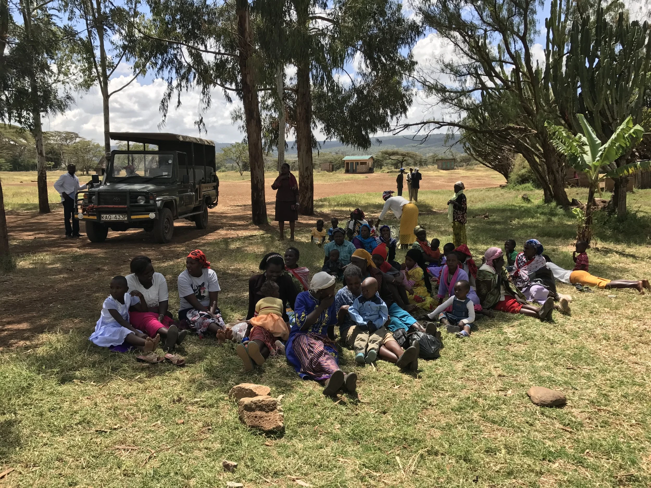 Day 4: Come rain or shine, it's outreach day!