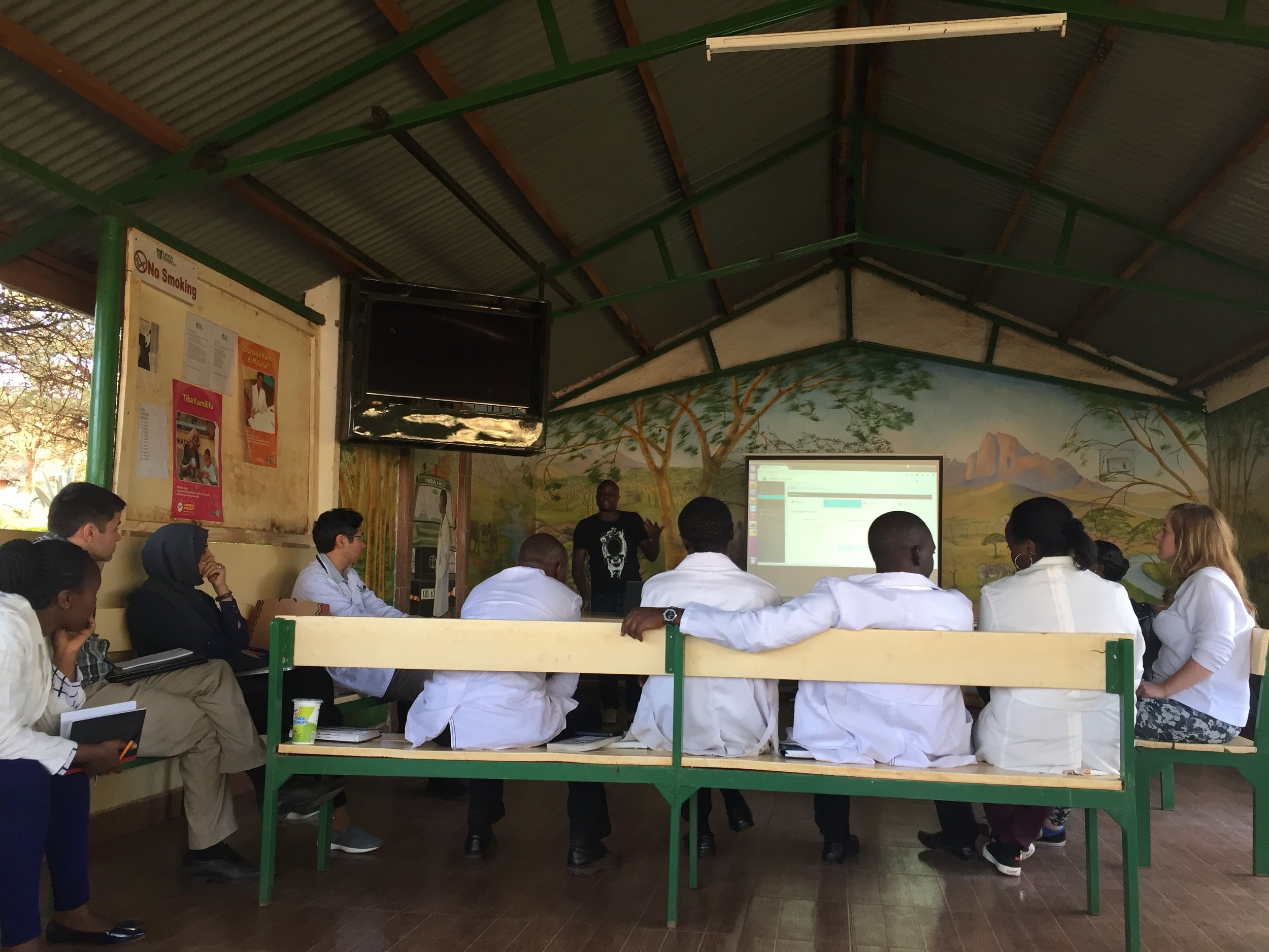 Our tech guru Danet leads his session
