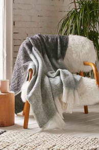Wooly Fringe Throw, $82 (Urban Outfitters)