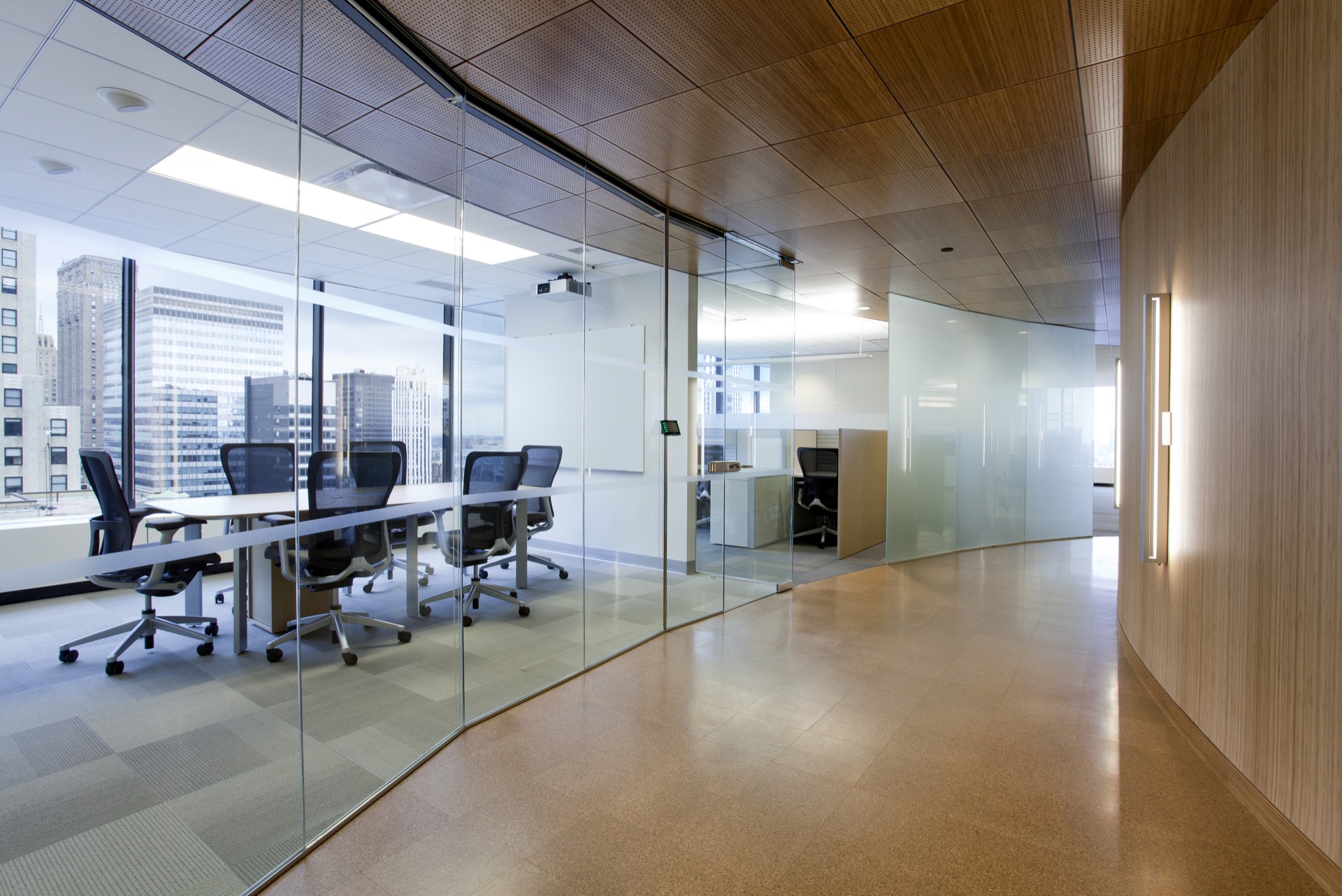 DESIGN TEAM: Stephen MacCracken (Principal) Daniel Robinson (Principal) William Ho CONTRACTOR: Lehr Construction Corporation CONSULTANTS: Robert Derector Associates (MEP) Robert Derector Telecommunications (IT & AV) Lighting Workshop (Lighting Design) Acoustic Dimensions (Acoustics) FURNITURE CONSULTANT: Page & Moris PROJECT MANAGEMENT: VVA Inc. PHOTOGRAPHY: Magda Biernat