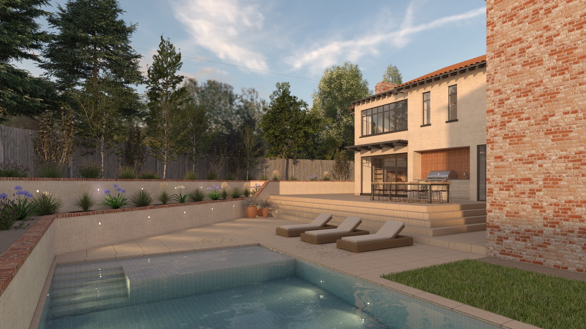 Backyard Rendering