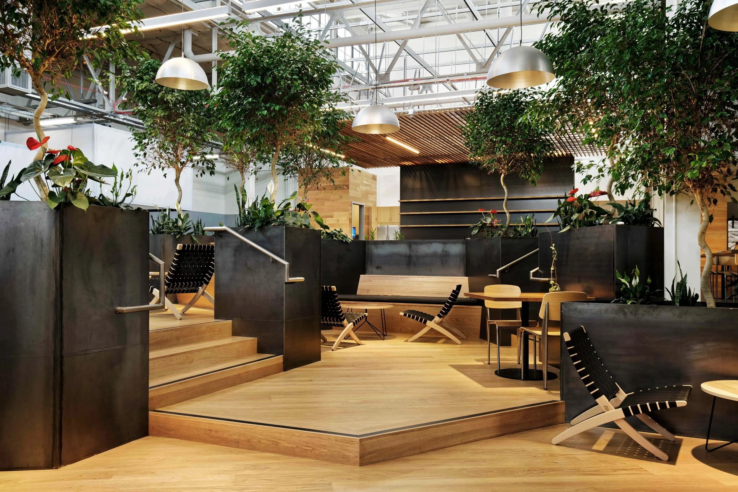 Modern industrial remodel of Gate 510 in San Leandro by MacCracken Robinson Architects, showcasing adaptive reuse and sustainable design in Bay Area commercial architecture.