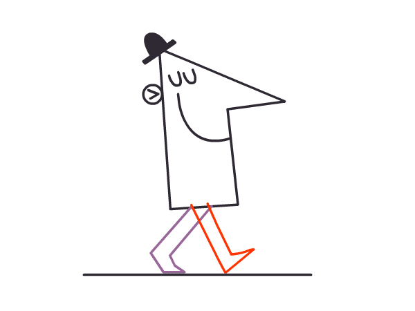 walk cycle looping gif