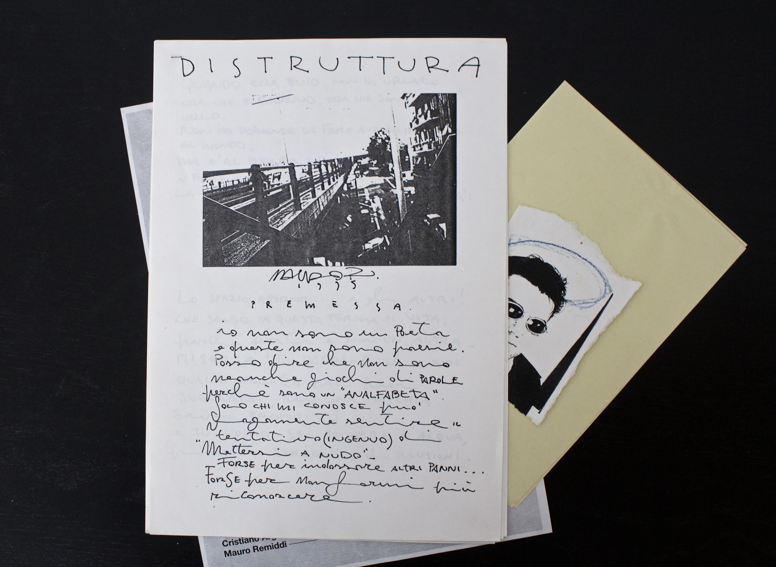Distruttura (collection of poems for friends)