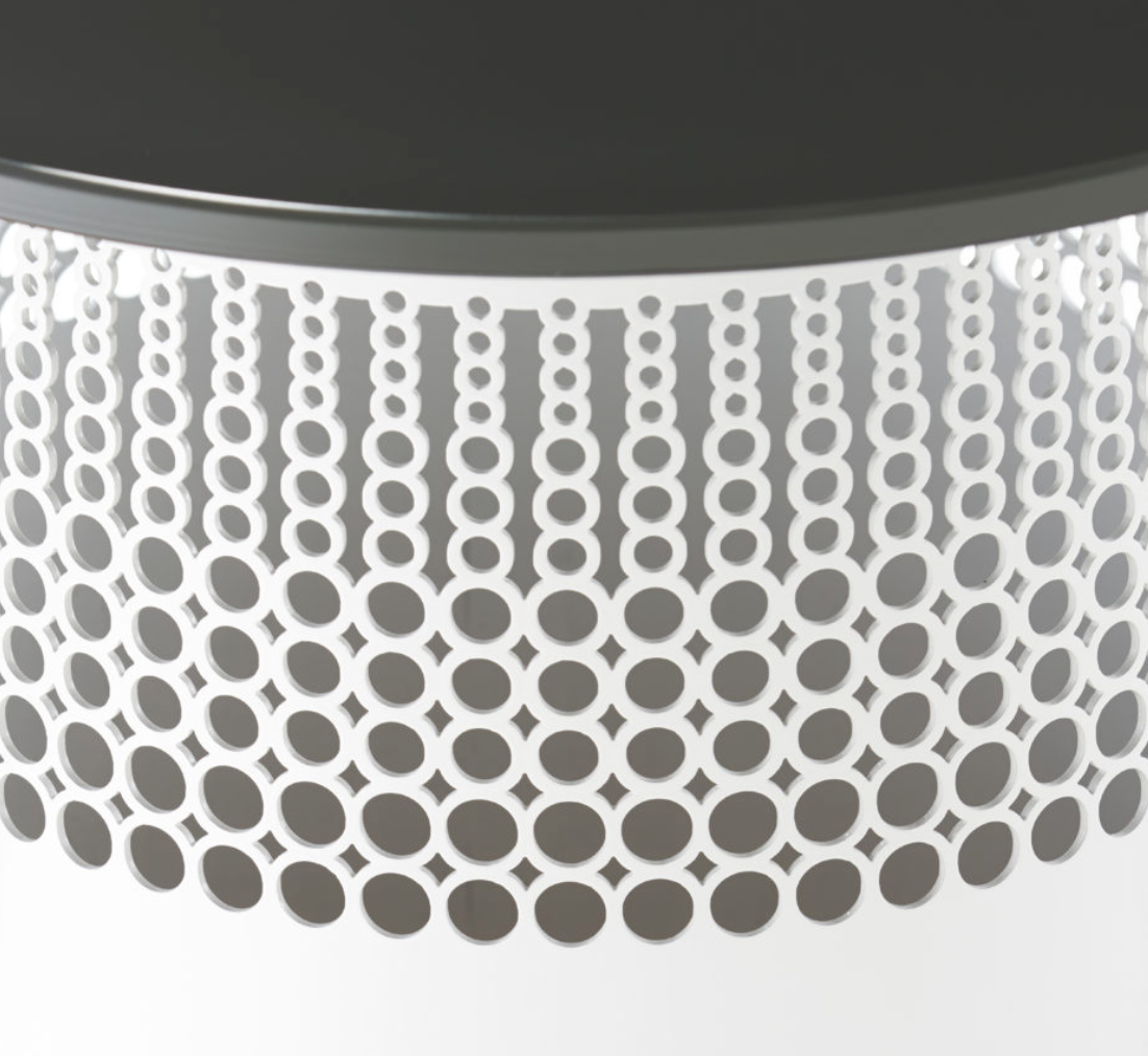 Cumberland Furniture Cuff metal polka detail