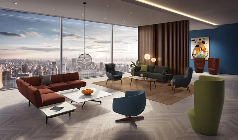 Unveiled at NeoCon 2019, Elevate is designed for people