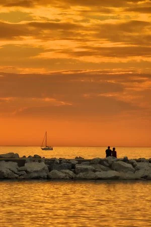 Sunset Couple