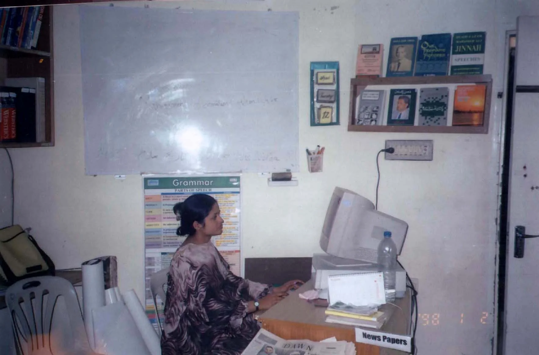 My name is Shagufta Nisar and I am the librarian at KL-I. Koshish Library I has been operational for the last 21 months. I would like to share the following details with you all. Sep/2004 - Apr/2005: -------------------- Books issued = 595 Readers using library hours = 633 (Kids = 556, Teachers = 59, Others = 18) Total books in the library = 1935 Sep/2003 - Aug/2004: -------------------- Books issued = 816 Readers using library hours = 805 (Kids = 686, Teachers = 88, Others = 31) Total books in the library = 1875
