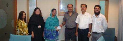On May/3/2010 , Sara Mukhtar received third scholarship (Rs. 11,100) to cover for her 3rd year tuition fee at NED University of Engineering & Technology. Sara is very much enjoying her studies in Computer Systems Engineering department and would like to share the following with the world. Follow You Dreams (Sara Mukhtar). It has been my dream to study and graduate as a Computer Engineer from NED University of Engineering and Technology. Computers have been my biggest interest since very early age. I have worked really hard throughout my life to accomplish my goal. It has been a challenging journey as well. My father passed away when I was only 10 years old, since then it has been my mother who did her best so that I can continue with my studies. After high school when I came to know that I have been accepted in NED University I felt like on top of the world. It was a great opportunity to fulfill my dream. Finances have been a big challenge for me especially in the absence of my father. I have not allowed financial challenges hold me back. Once I was in NED University, I applied and received a scholarship from Koshish Foundation. This scholarship has made my journey easy. I really believe that one should continue her effort and not let the challenges and difficulties discourage you. This scholarship has given me more confidence and strength to work even harder. By the grace of Allah now I am in 3rd year of engineering and very near to my graduation. In the end I would like to specially thank Koshish Foundation for making "this journey of proving myself" easy for me. 