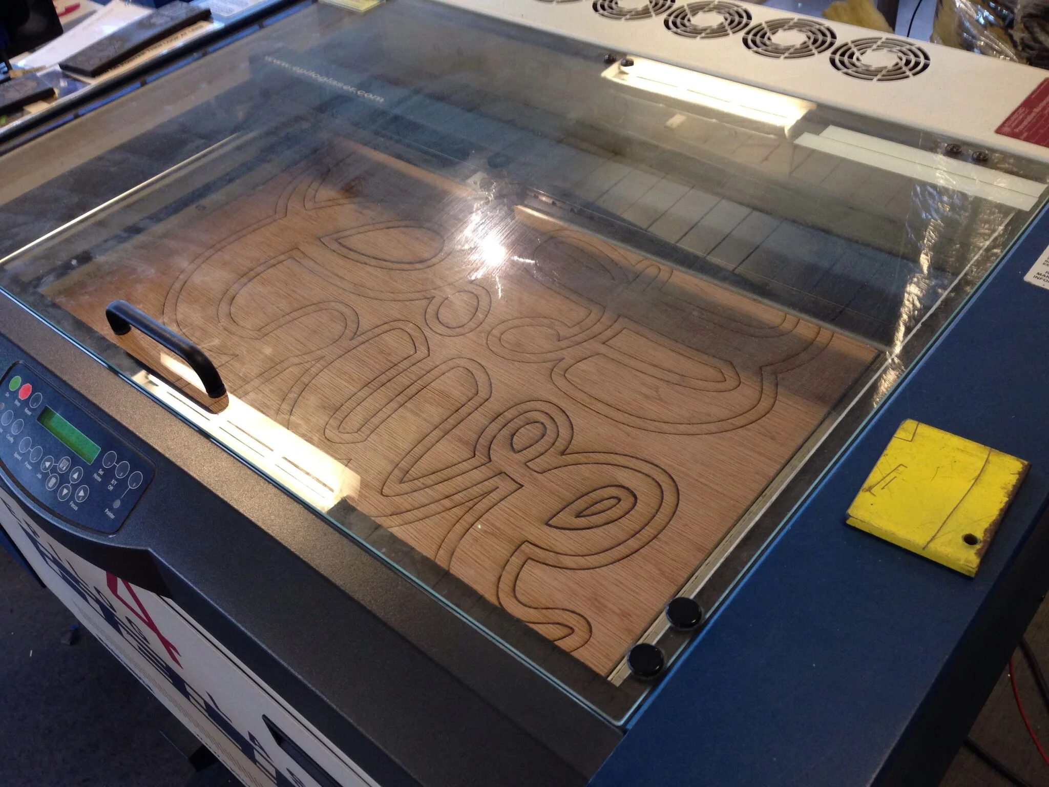 That time I thought I could make bigger letters and stitch them together later... #fail