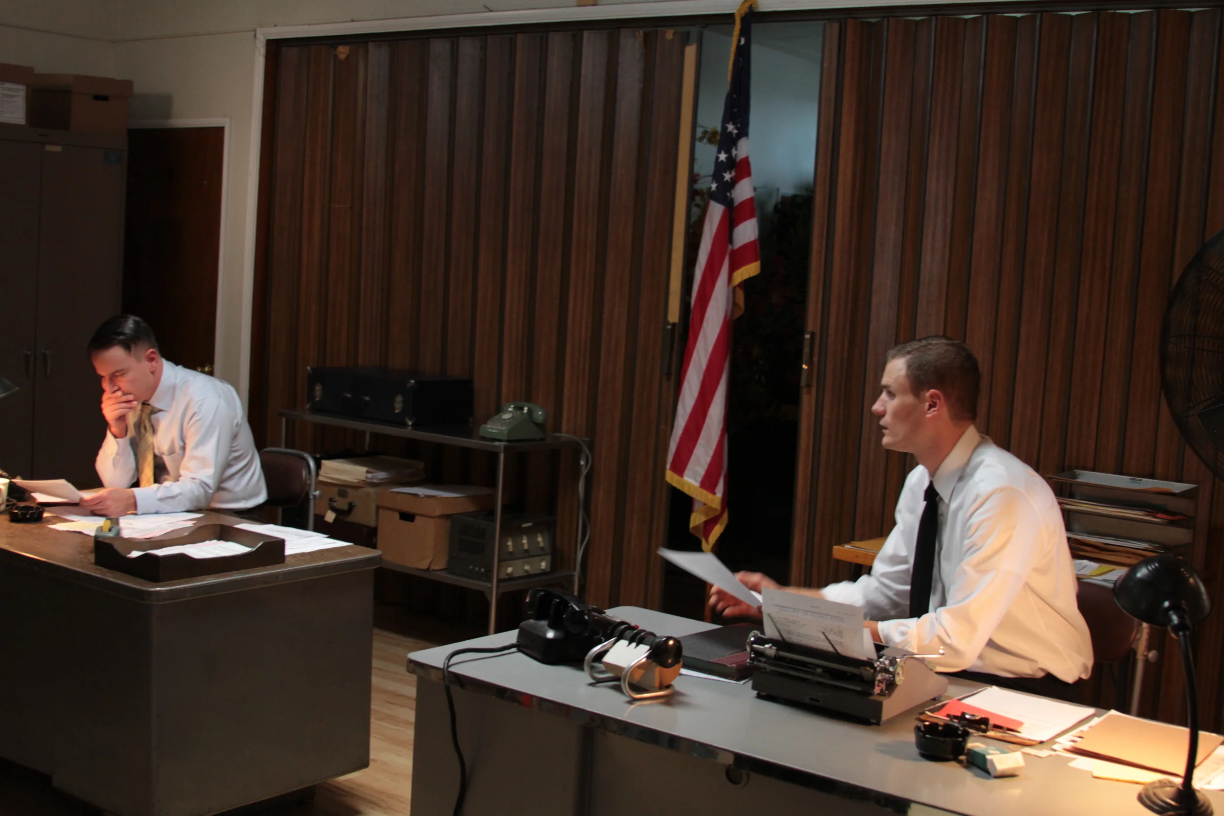 Scene from "In the Line of Duty" Season 1 Episode 6