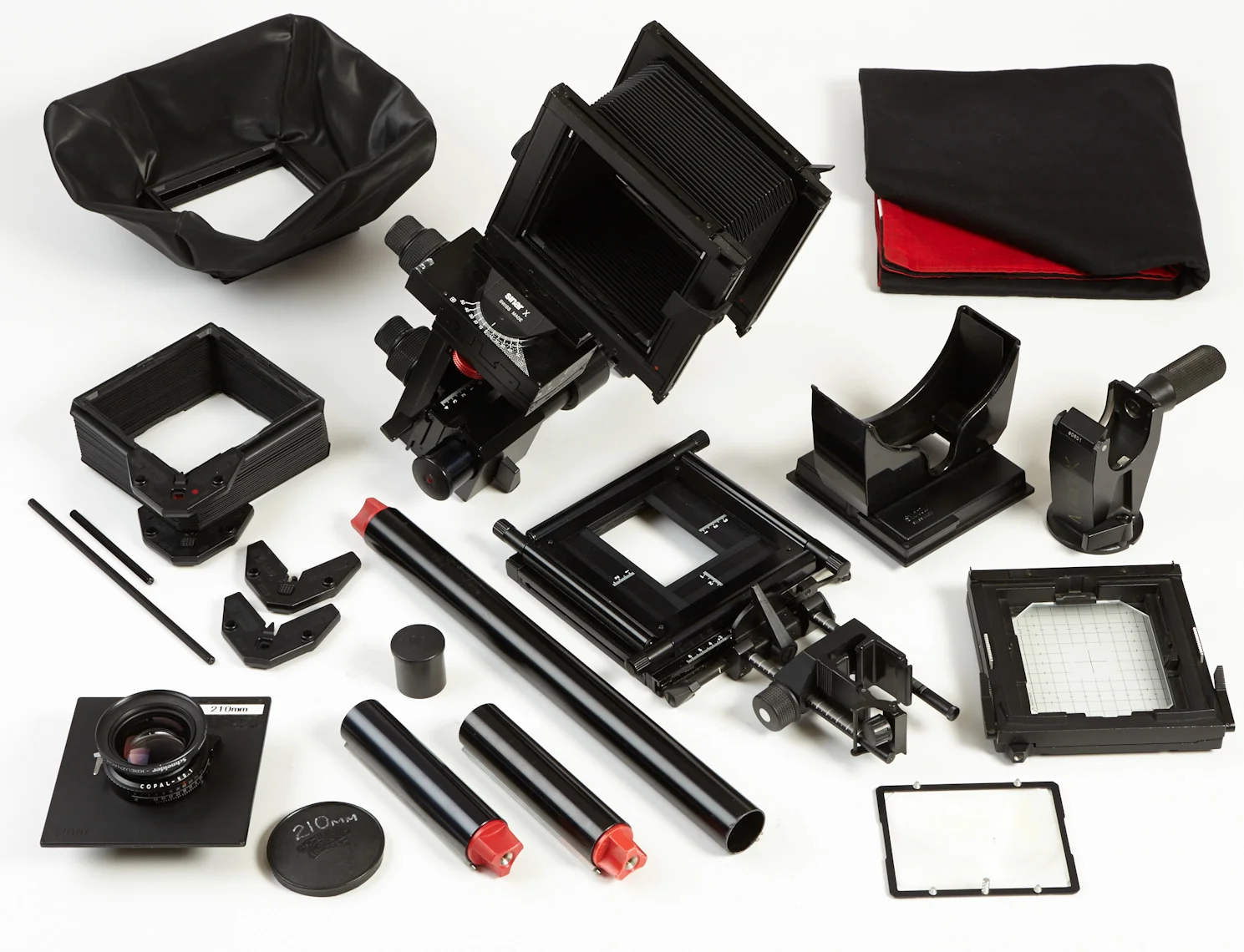 SINAR X CAMERA 4X5 KIT WITH ROLLING CASE