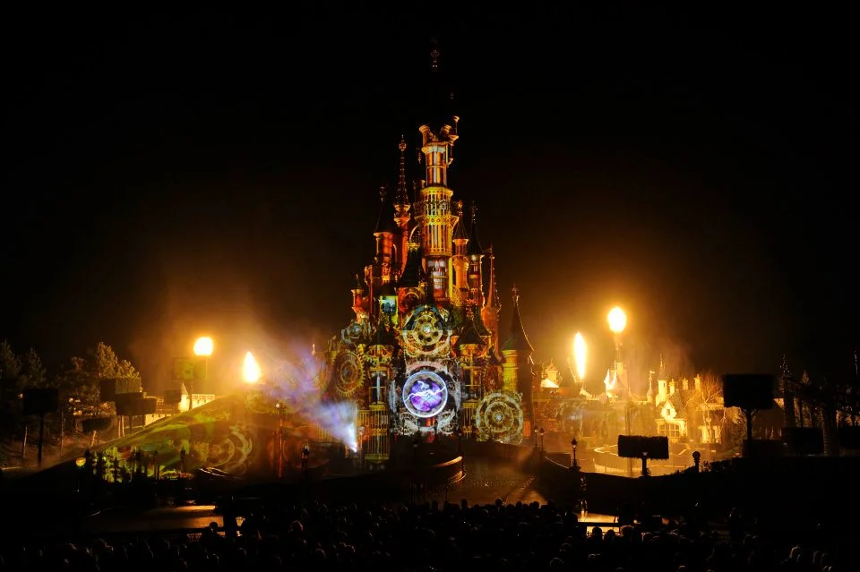 Disneyland Paris Dreams Castle Projection Show