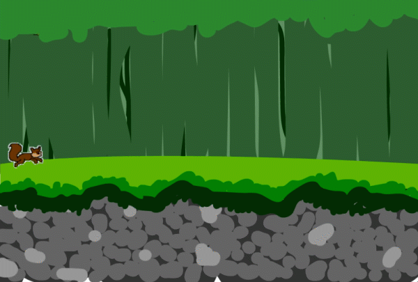 Lauren Squirrel Sprite Animation