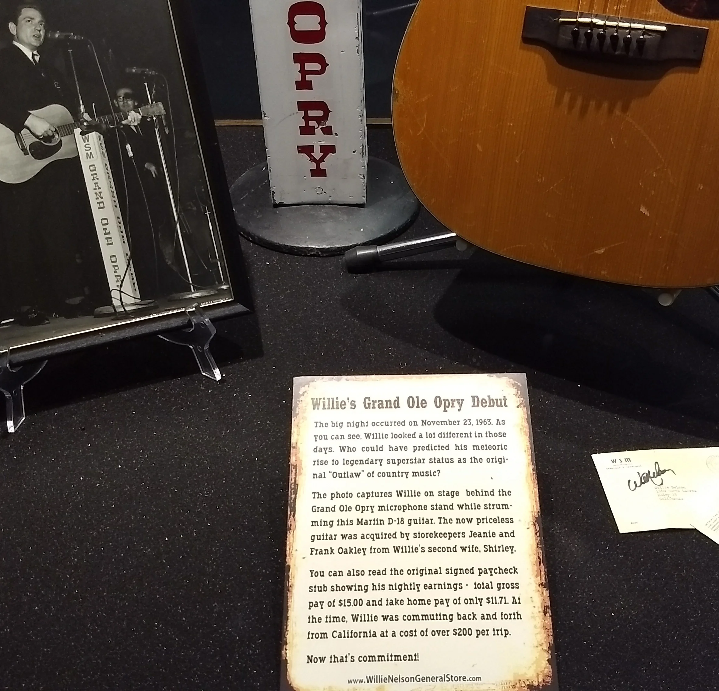 Willie Nelson's Opry debut