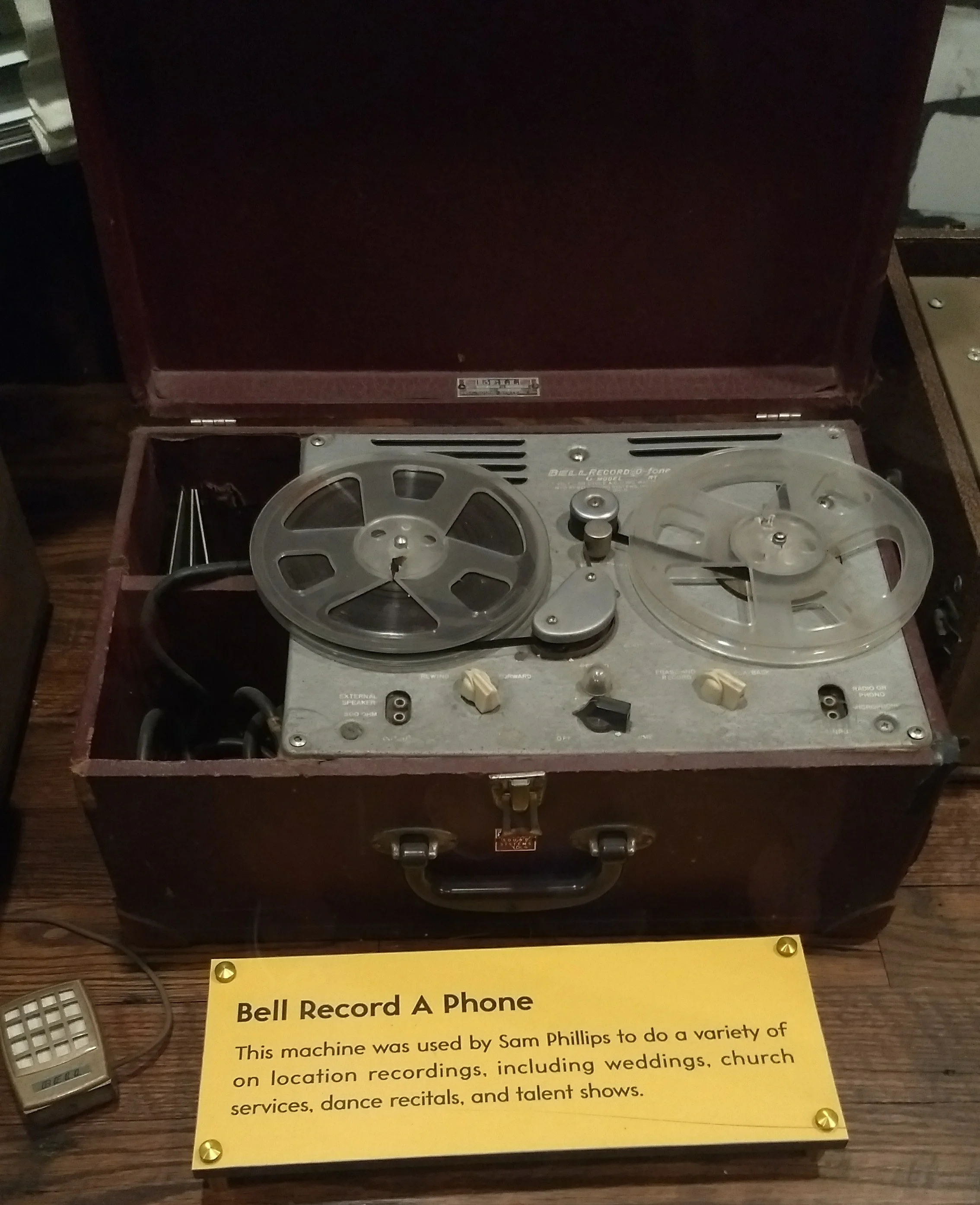 Early recording device