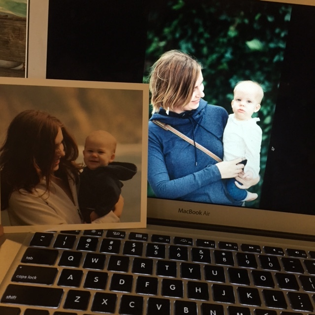 Left shot on Canon Rebel XSI, photo credit: Husband. Right shot on Kodak Portra 160, photo credit: Sister.