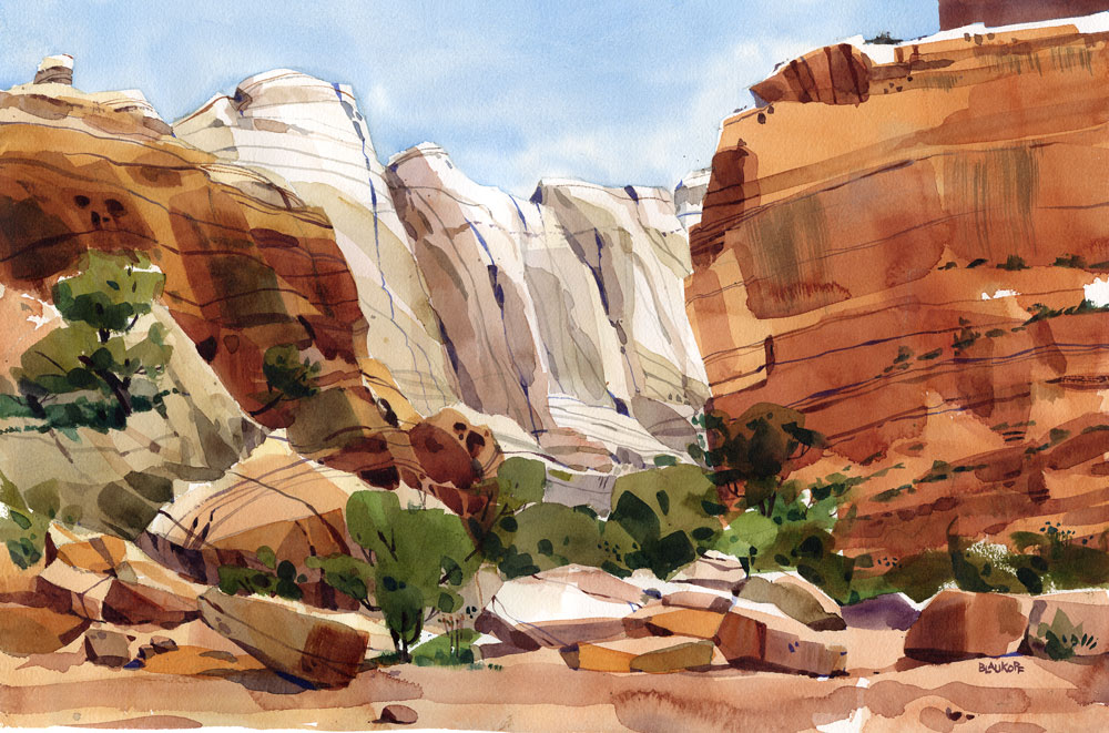 Capitol Reef, Grand Wash Trail