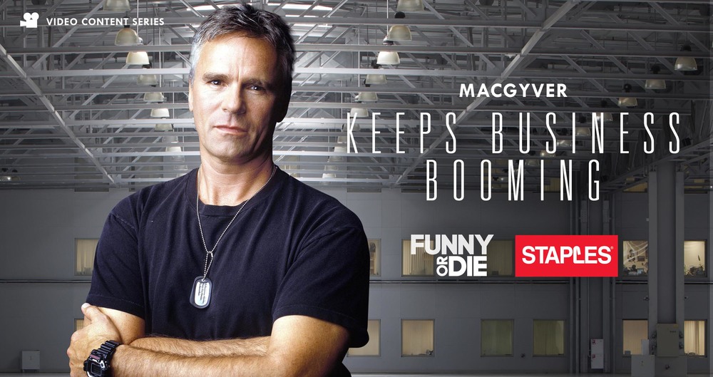  Staples.com is more than toner and paper supplies. It offers an incredible variety of products. So we'll get users to search for 5 random products, and then submit them to MacGyver. 