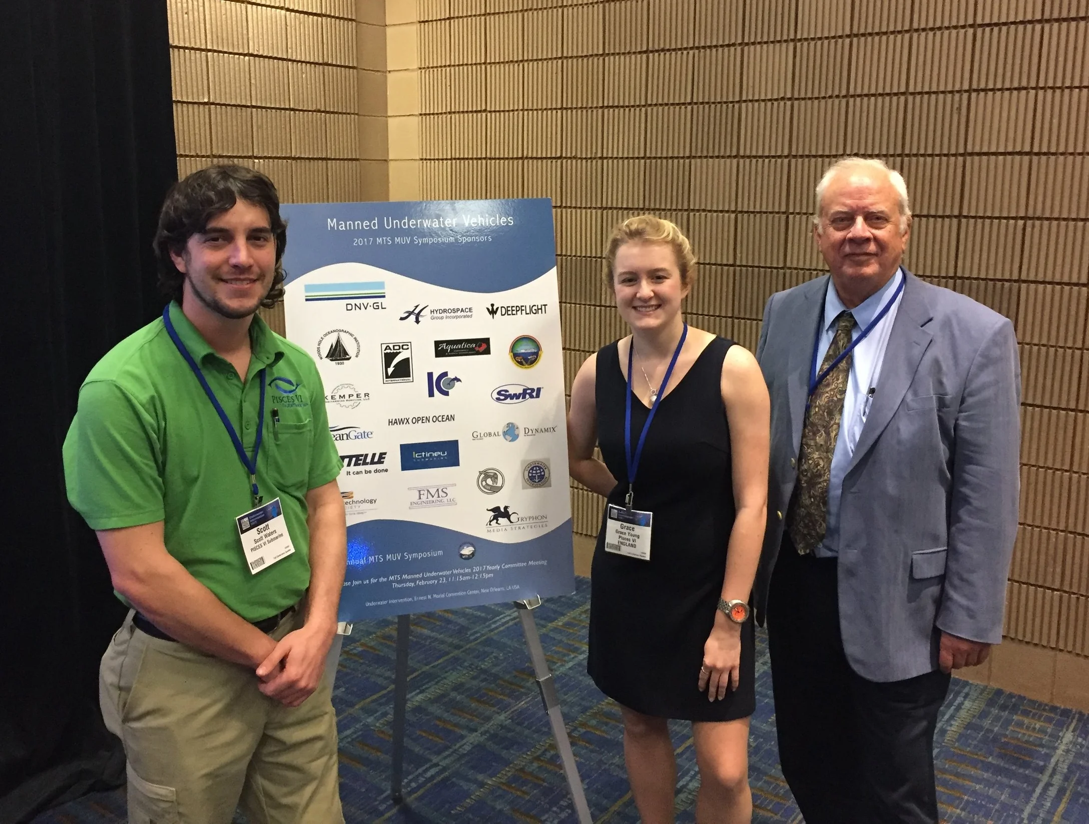  Pisces VI Team, Scott Waters, Grace Young &amp; Vance Bradley 