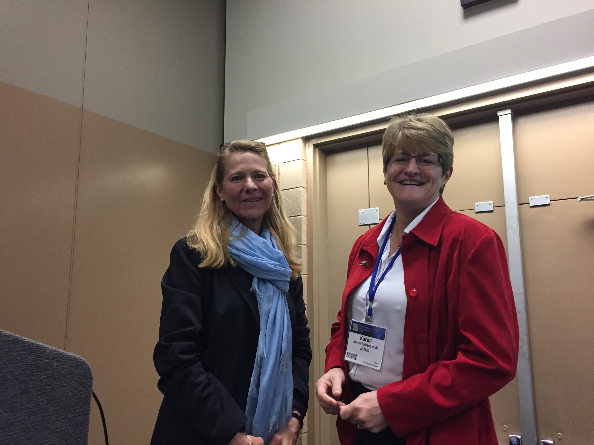  Colleen Hahn, Gryphon Media Strategies &amp; Karen Kohanowich, NOAA 