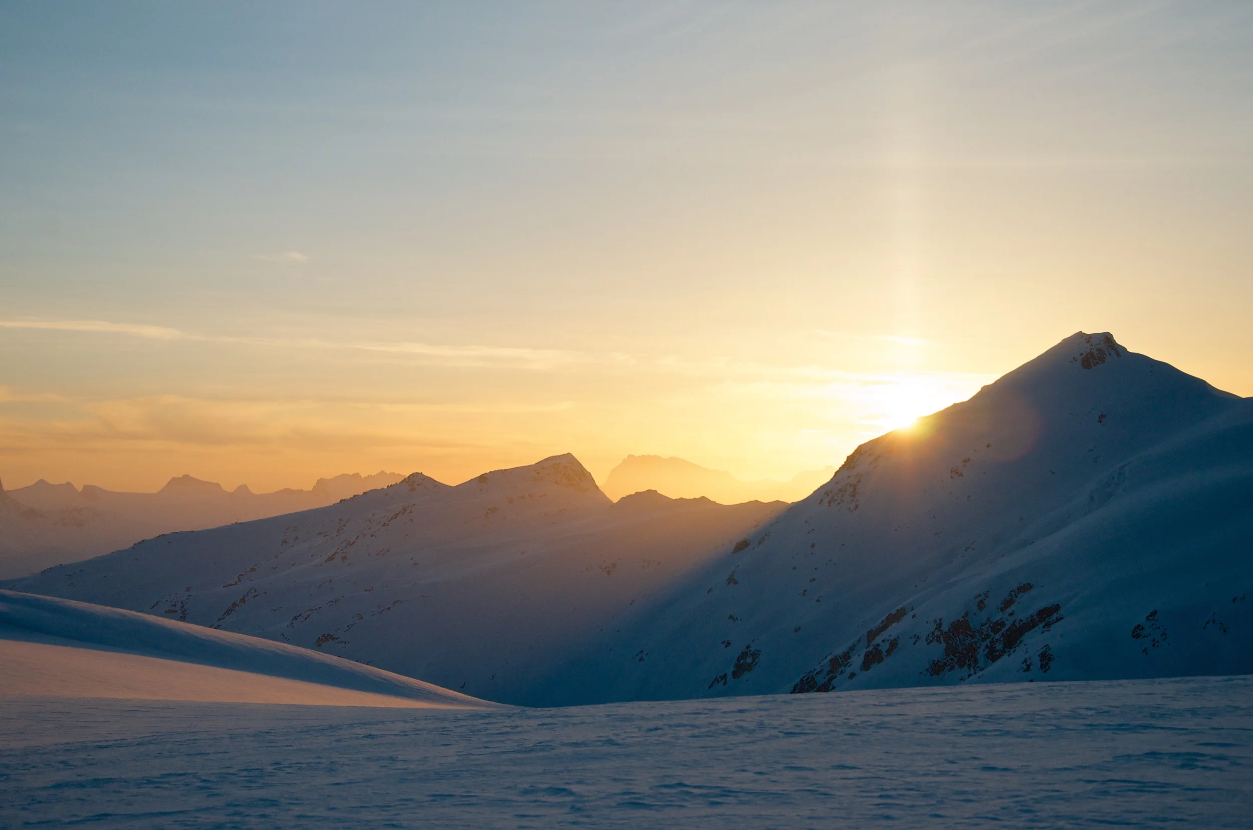 The Lillooet icefields