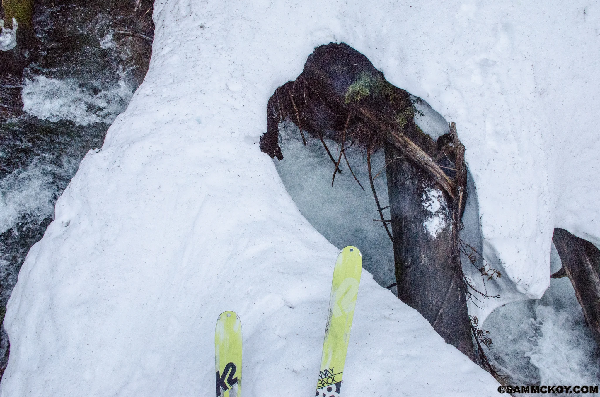 Sometimes, looking down isn't really helpful. 