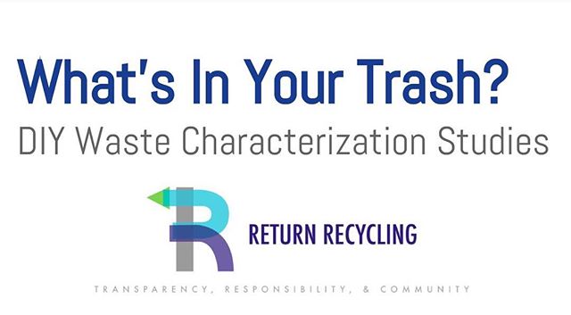 Come find us at #SZW17 tomorrow! We&rsquo;ll be in Ritter Hall, Room 113 @5:00! #trash #zerowaste #wastecharacterization #🗑⁉️