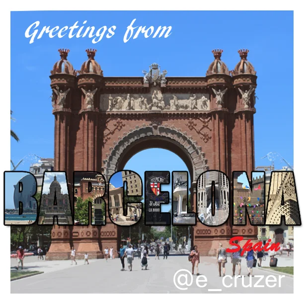 First Day In Barcelona, Spain